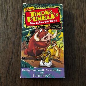 Disney's Timon & Pumbaa’s Wild Adventures VHS Tape
